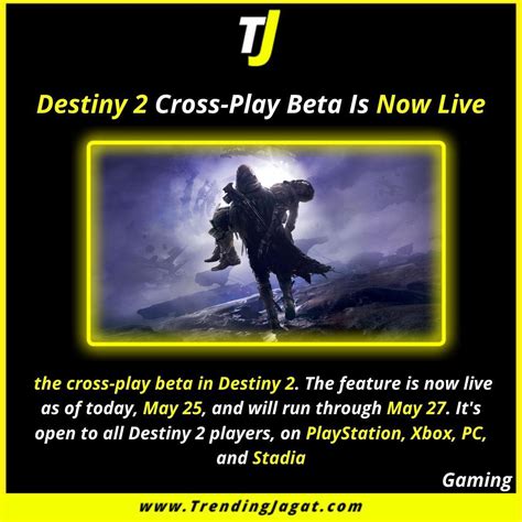 Destiny 2 Cross-Play Beta Is Now Live. the cross-play beta in Destiny 2 ...