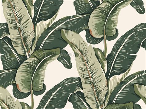 Banana Leaf Pattern | Printable Leaves