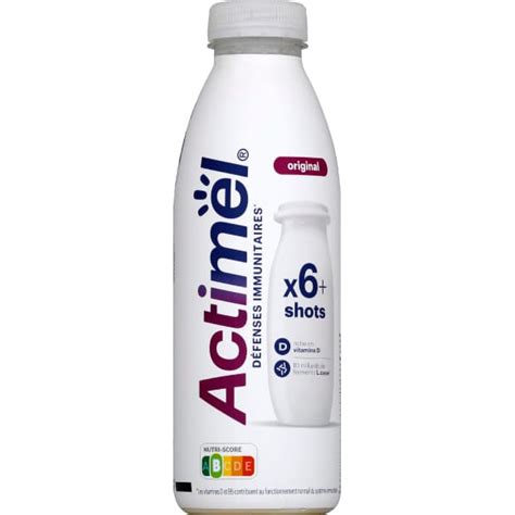 Actimel Actimel Yaourt Boire Nature La Bouteille De G Monoprix Fr