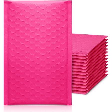 Amazon Keepack Hot Pink Poly Bubble Mailers X Inch Pack