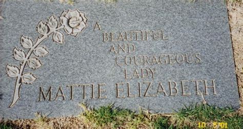 Martha Elizabeth Mattie Hutchison Armour Memorial Find