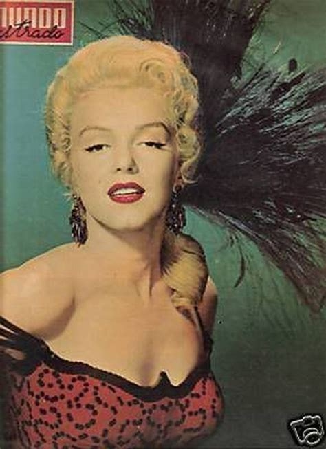 O Mundo Ilustrado Brazil Marilyn Monroe Magazine From