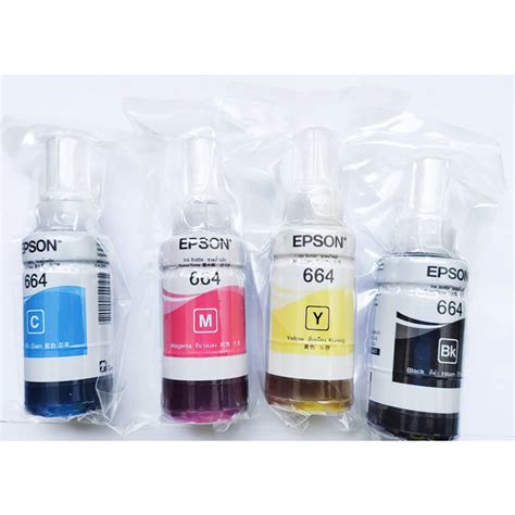 Original Epson 664 Ink Bottle Of 70 Ml Authentic Brand New Sealed