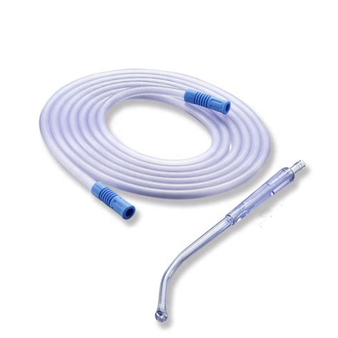 CE ISO FDA Disposable Suction Connecting Tube With Yankauer Handle