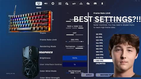 I Used Coopers Insane Fortnite Settings Youtube