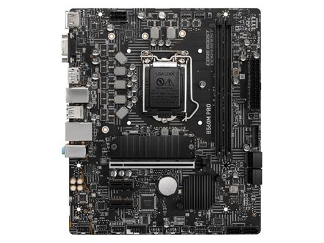 Msi B560m Pro ราคาเมนบอร์ด Intel Lga1200