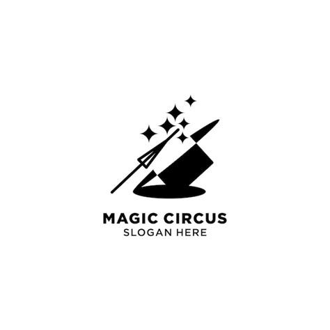 Premium Vector | Magic circus logo icon vector image