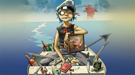 ab05-wallpaper-gorillaz-boat-illust-music - Papers.co