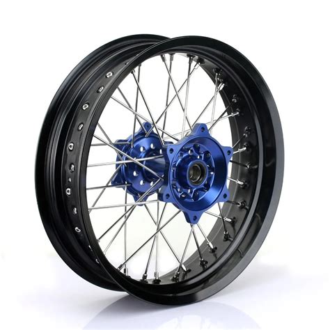 Bikingboy Mx Supermoto Rear Wheel Rim Hub Spokes For Yamaha