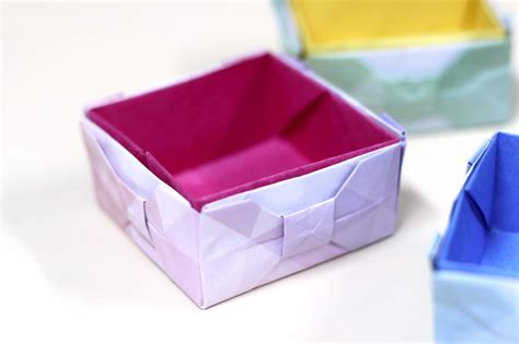 Tutorial #130: Origami Bow Box | The Idea King