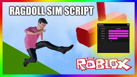 Roblox Ragdoll Simulator Script Hack GUI Fly Speed Jump Teleport