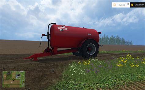 FS 15 Redrock 2250 Slurry Tanker v 1 0 Liquid Manure Mod für Farming