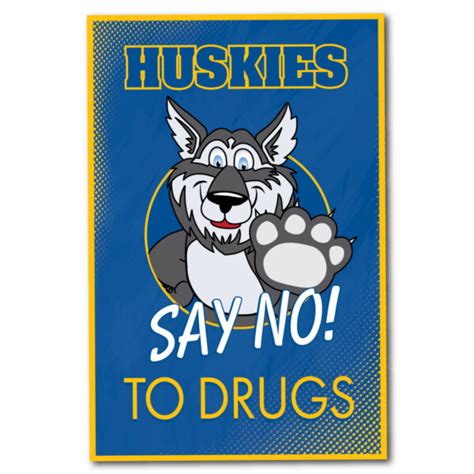 Say No To Drugs Banner – Shop Mascot Junction