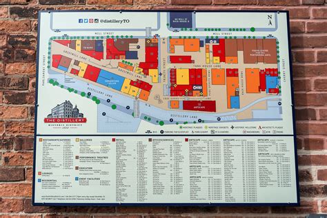 The Distillery Historic District Directory Sign Toronto Flickr