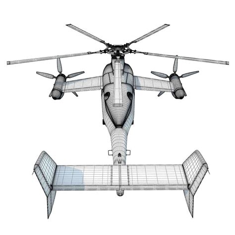 Eurocopter X3 Helicopter - 3D Model by 3D Horse