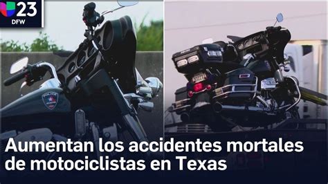 Aumentan los accidentes mortales de motociclistas en Texas un policía