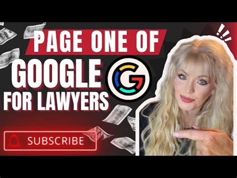 Google Page One For Lawyers Video Search Engine Optimization Youtube