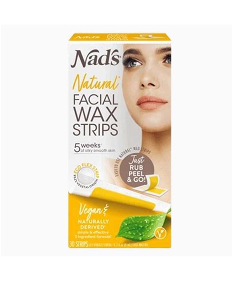 Nads Nads Nads Natural Facial Wax Strips Pakswholesale