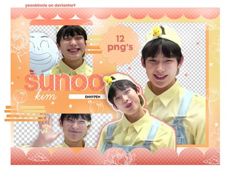 Pack Png 003 Kim Sunoo Enhypen I Land By Yeonbinnie On Deviantart