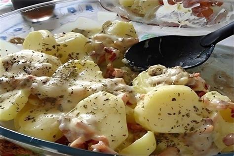 Batata Gratinada Bacon E Queijo Um Acompanhamento Delicioso Para