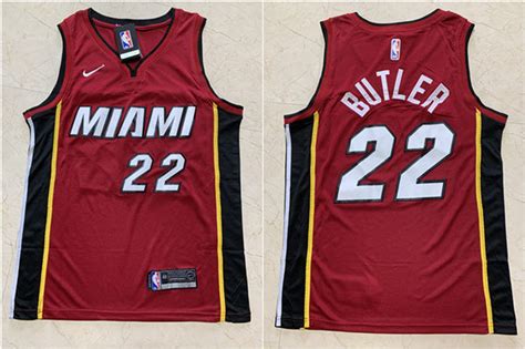 Heat Jimmy Butler Red Nike Swingman Jersey