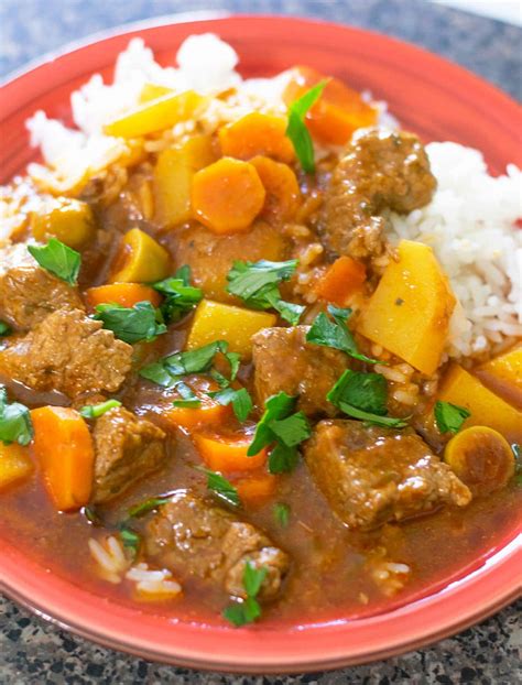 Carne Guisada Receta