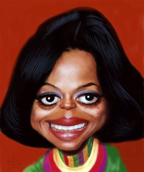 Diana Ross | Celebrity caricatures, Diana ross, Celebrity art