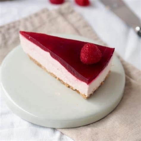 Hindb R Cheesecake Med Klassisk Kiksebund Nem Og L Kker