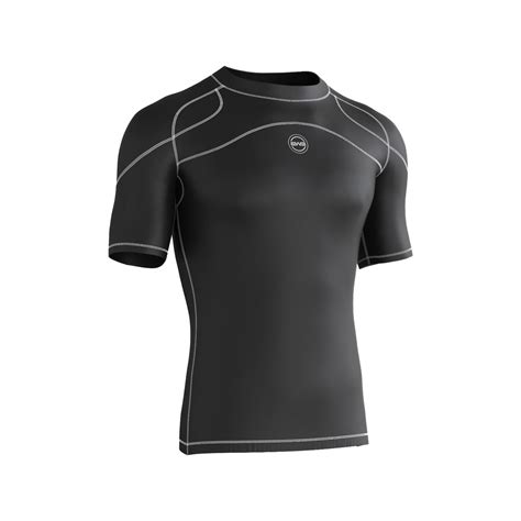 Men S Black Short Sleeve Compression Shirt Bwb Sports®