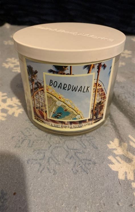 Boardwalk Wick On Mercari Bath Body Works Candles Bath And Body