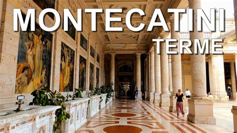 Montecatini Terme Spa Town In Tuscany Italy Things To Do See In