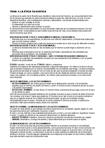 Resumen Tema Etica Pdf