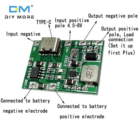 Diymore V To V V A Charge Discharge Integrated Step Up Module