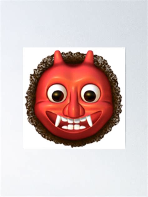 Ogre Emoji Poster For Sale By Popular Ts Redbubble