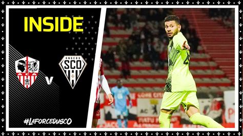 Inside Ac Ajaccio Angers Sco Youtube