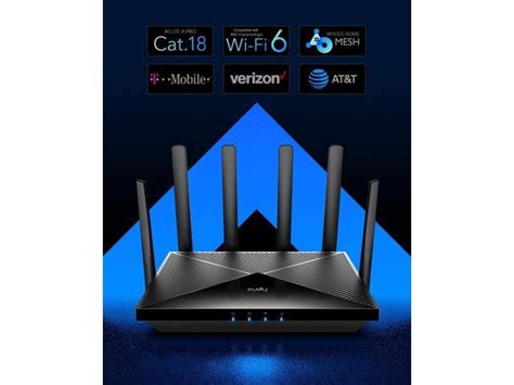 Cudy 2023 New 4g Lte Cat 18 Wifi 6 Router Up To 1 2gbps 4g Lte Modem