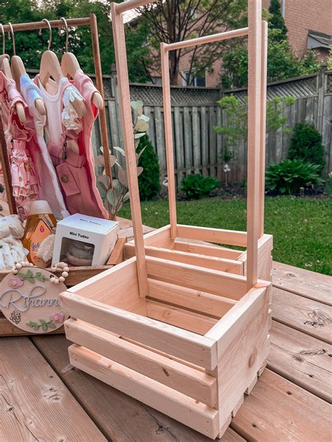 Fully Assembled Baby Wood Closet Crate Baby Shower T Etsy