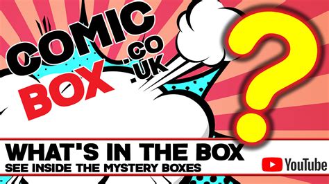 What's in the Box? #1 Mystery Box YouTube Video - Mystery Comic Box