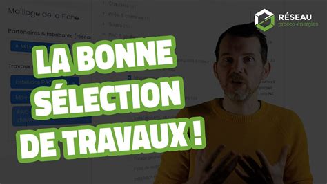 Comment et pourquoi bien sélectionner ses travaux version longue