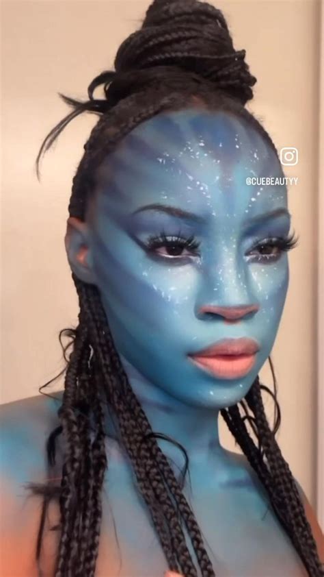 AVATAR MAKEUP TUTORIAL! 🐋💙 | Avatar makeup, Halloween makeup, Movie makeup