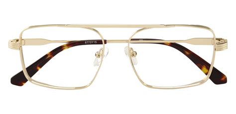 Conover Aviator Prescription Glasses - Gold | Men's Eyeglasses | Payne ...