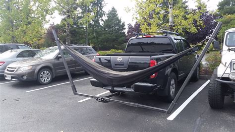 Finished My Modular Trailer Hitch Hammock Stand Hammock Camping