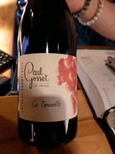 Paul Gosset La Tonnelle Coteaux Champenois Rouge Vivino 日本