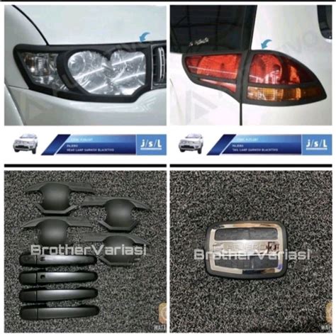 Jual Pajero Sport Lama 2010 2015 Paket Garnish Mangkok Outer Handle