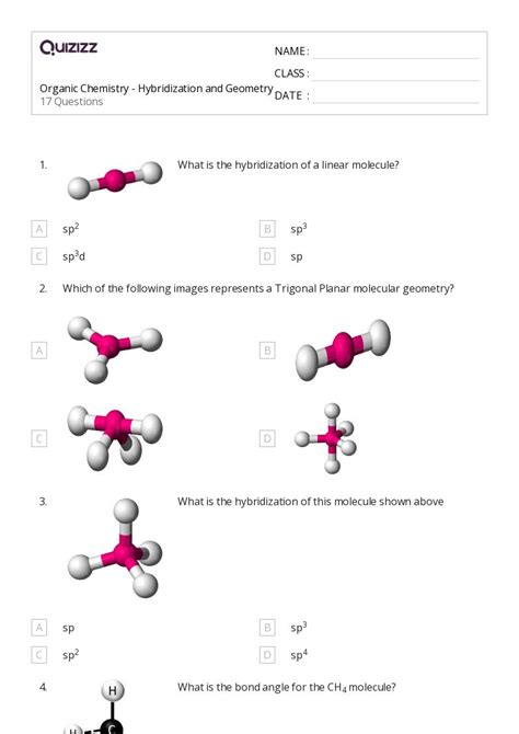 50 Organic Chemistry Worksheets On Quizizz Free And Printable