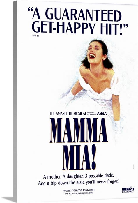 Mamma Mia Broadway 2003 Wall Art Canvas Prints Framed Prints