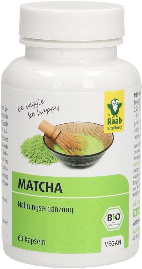 Herbata Raab Vitalfood Zielona Herbata Organiczna Matcha Kaps Ceny I