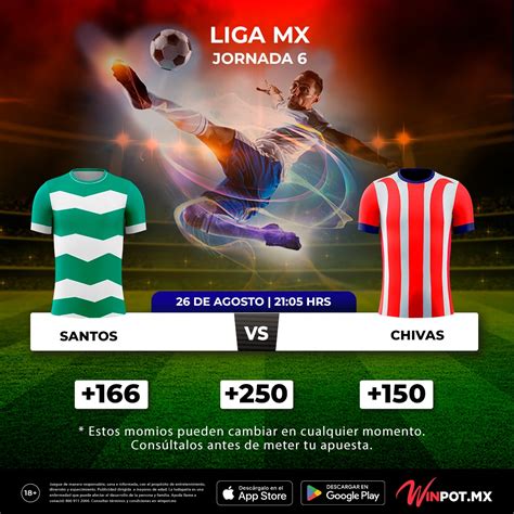 Santos vs Chivas - Winpot.mx Blog