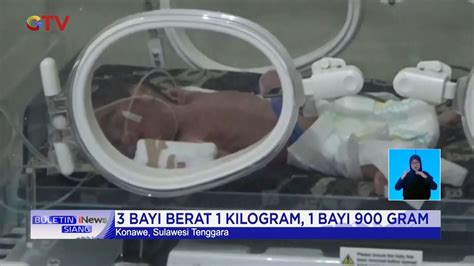 Seorang Ibu Warga Desa Konawi Lahirkan Bayi Kembar Sekaligus