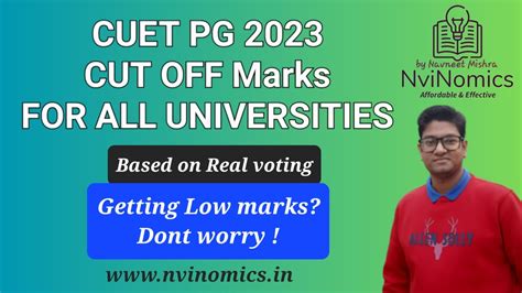 Cuet Pg Economics Cut Off For Dse Jnu Bhu Hcu All Cut